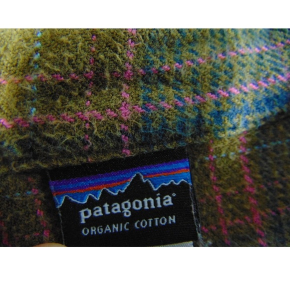 Patagonia Womens 6 Button Front Flannel Shirt - Picture 4 of 5